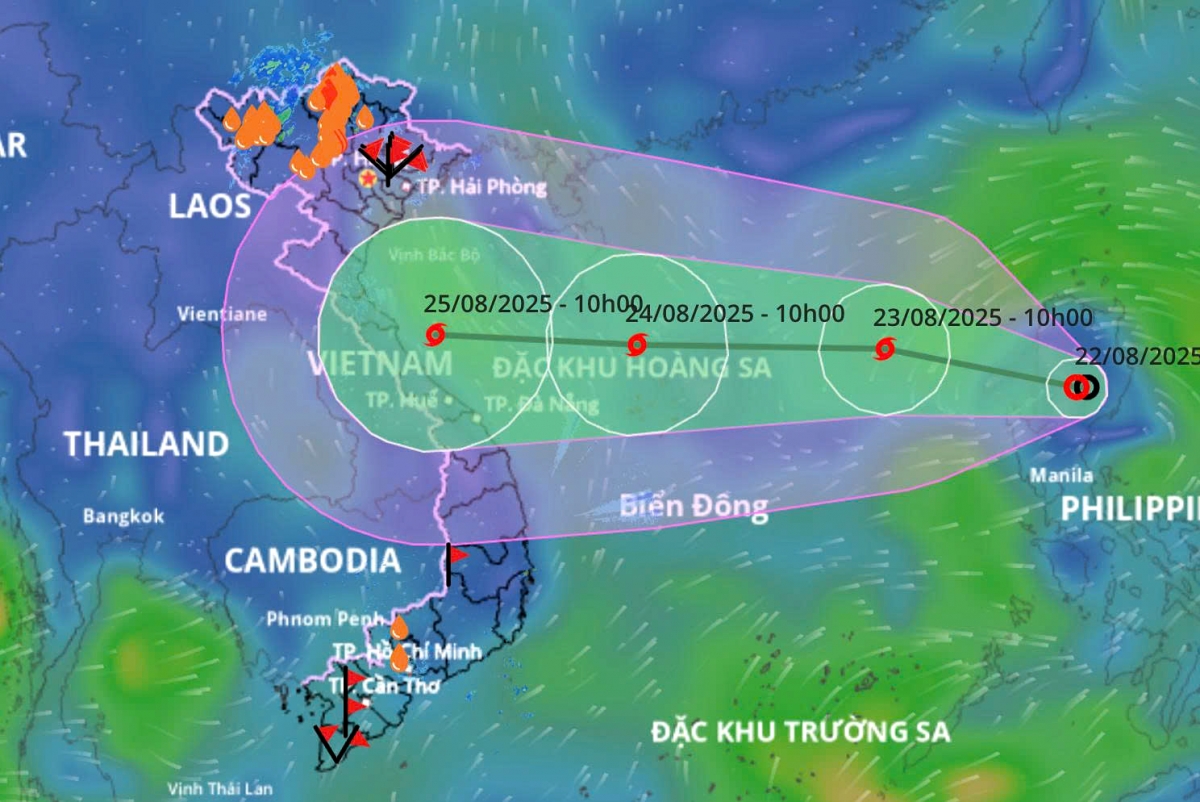 Vietnam braces for heavy rain as typhoon Kajiki heads to central coast